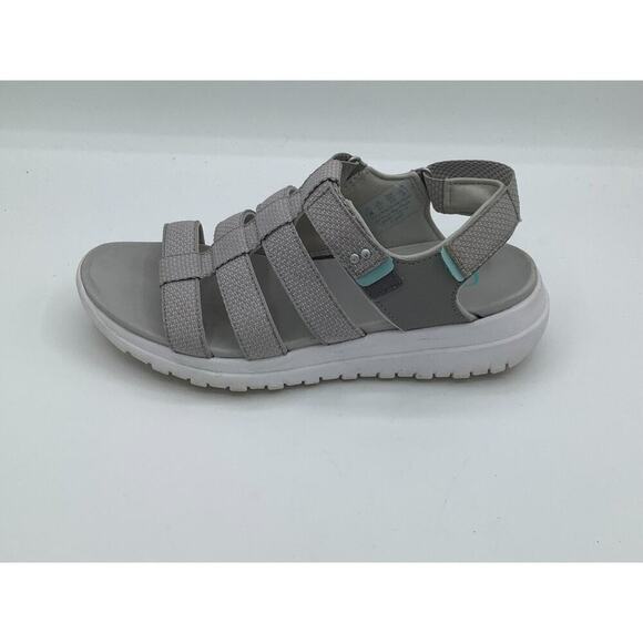 Ryka Size 7.5 Womens Sandals Grey GUC - Picture 6 of 8